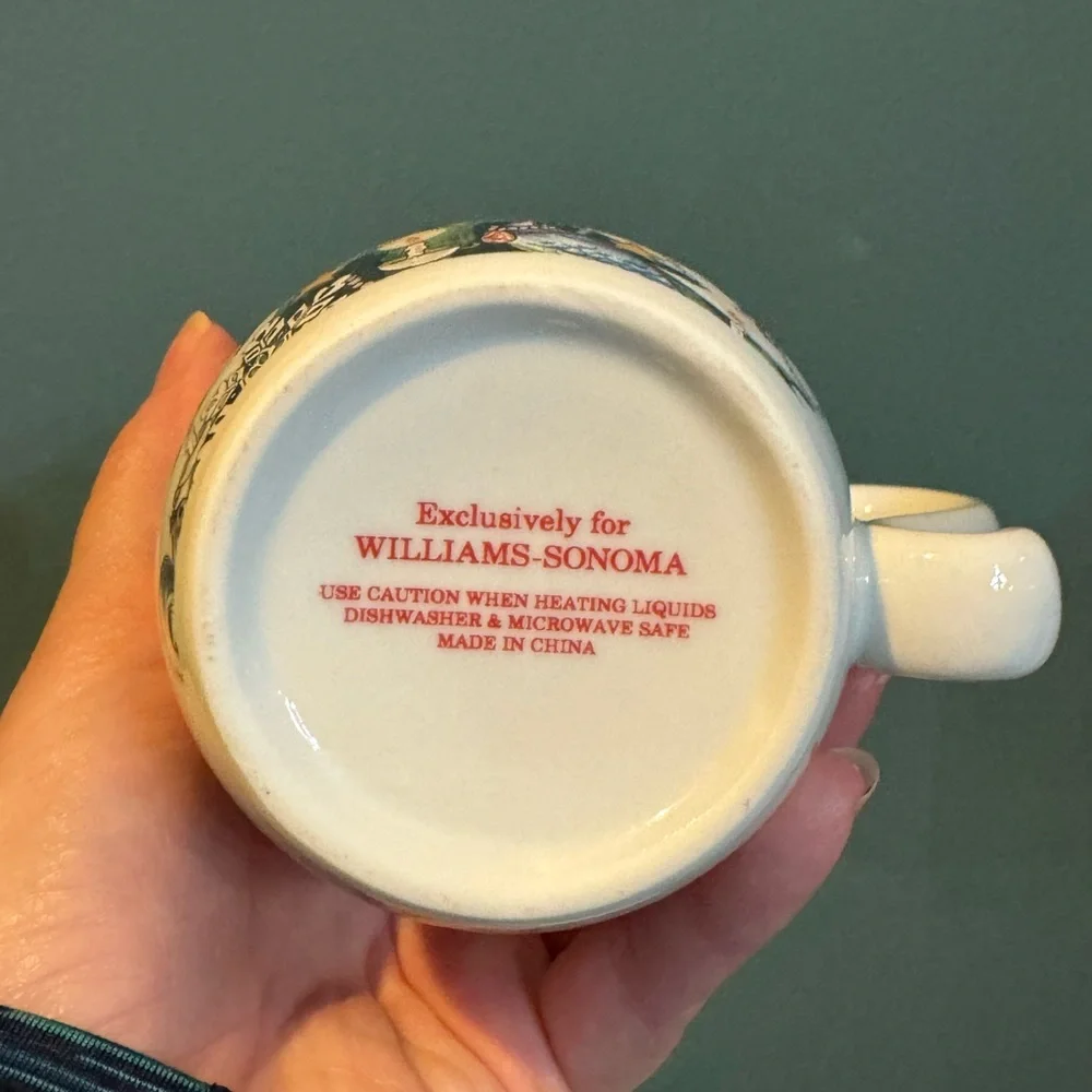 WILLIAMS SONOMA TWAS THE NIGHT Christmas Tree 🎄 Mug